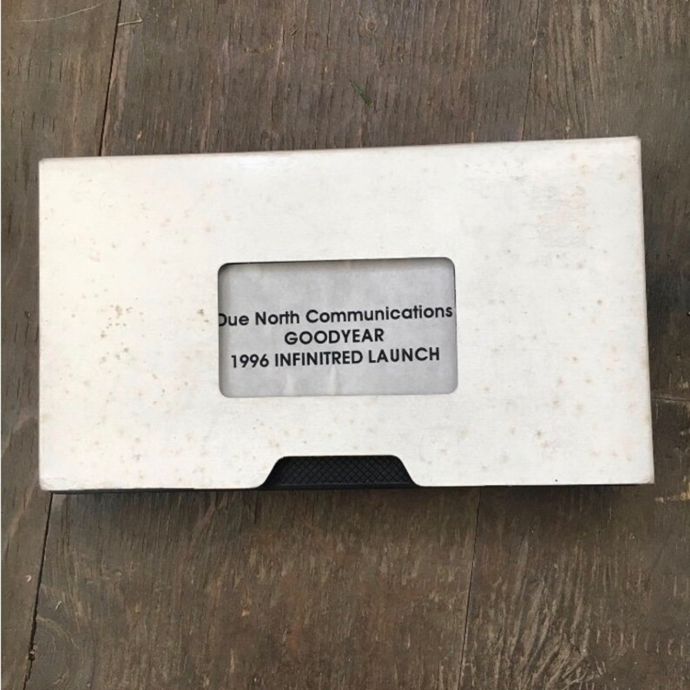 1996 Goodyear tire vhs